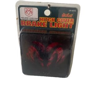 NIB Bully Hitch Dodge Cover Brake Light CR-007D 2" Official Licensed Product